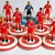 Subbuteo Andrew Table Soccer Hamburg 1982-83 Champions Cup winners on new WSB Professional bases